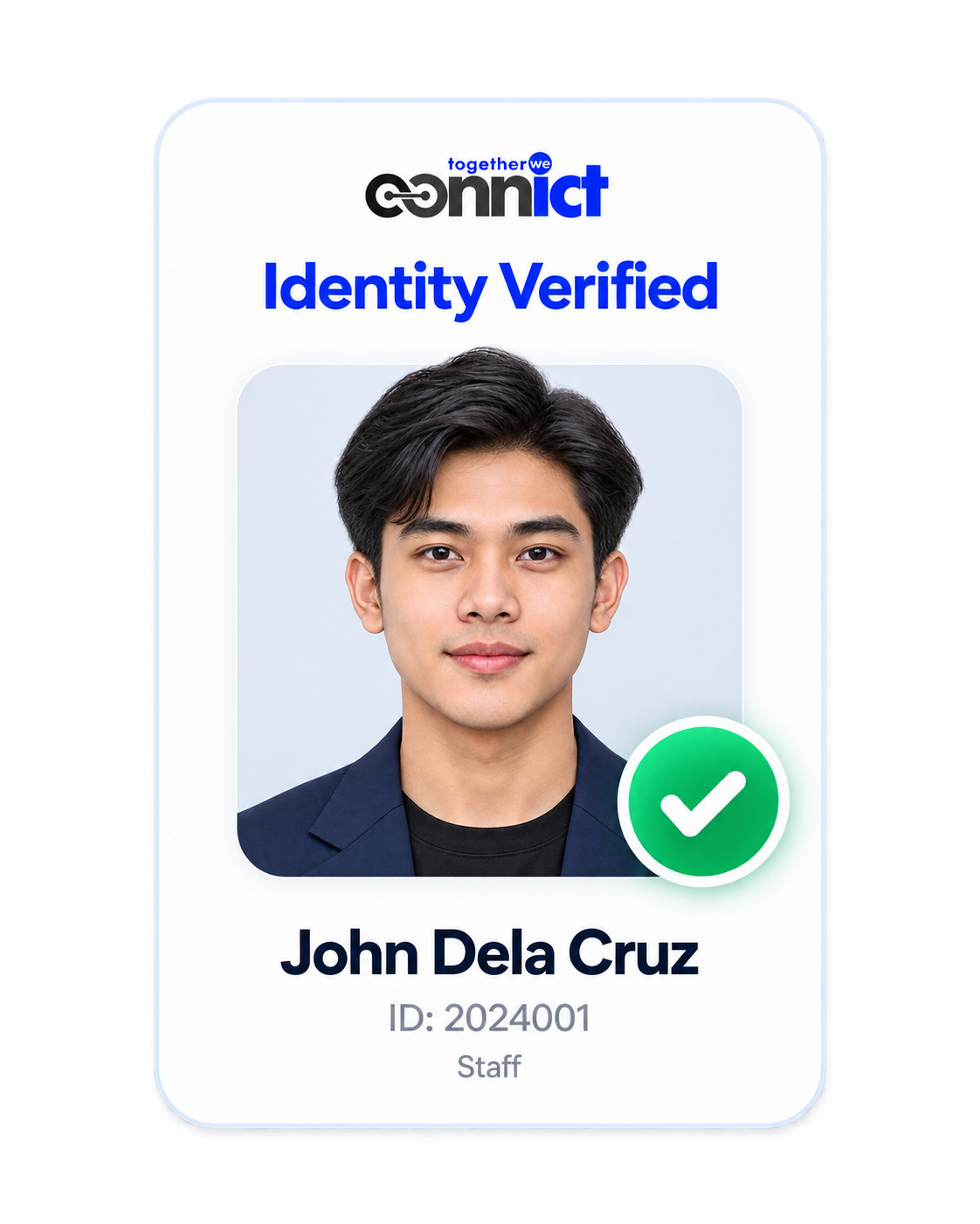 Identity verified for John Dela Cruz